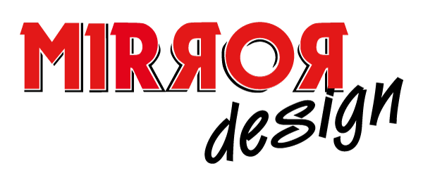 Mirror design logo